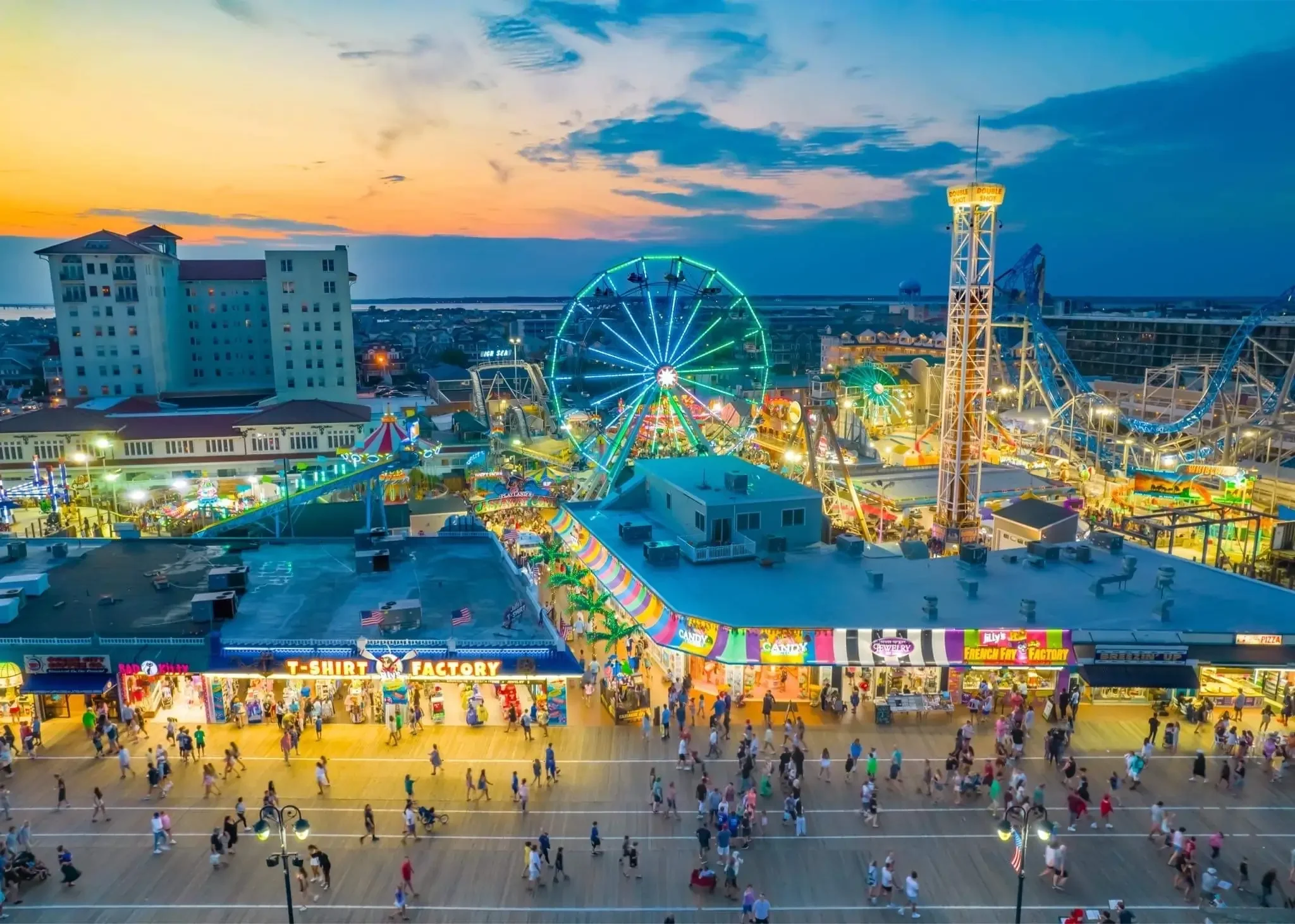 Ocean City New Jersey Boardwalk